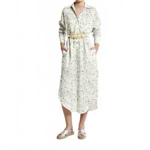 NEW MPM cartagena midi dress in off white